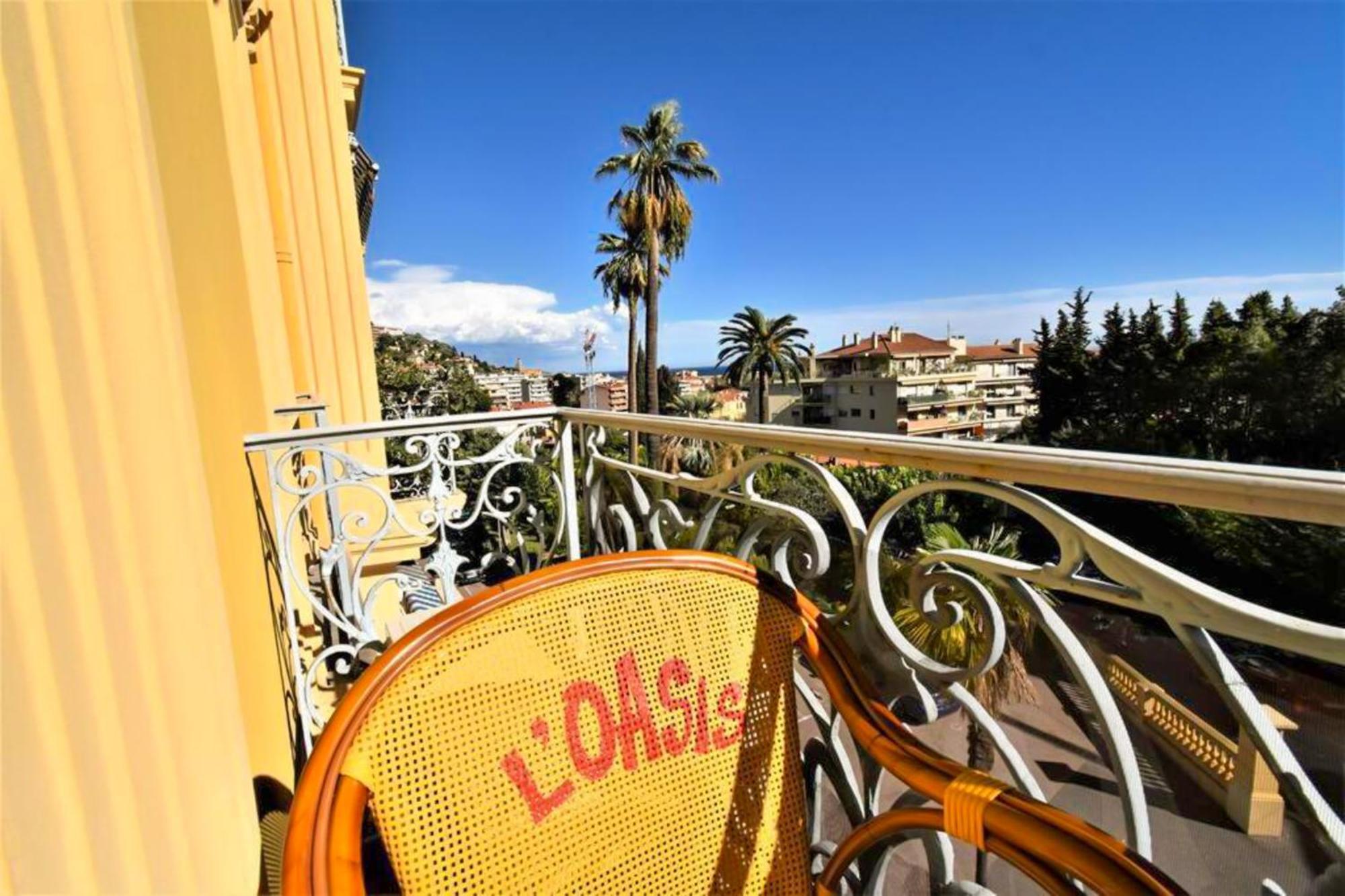 Le Montfleuri- Centre-Ville - Parking Prive - Vue Mer Menton Bagian luar foto