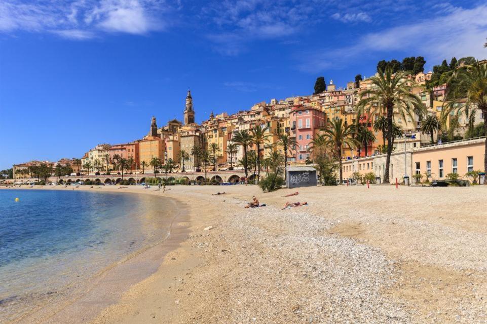 Le Montfleuri- Centre-Ville - Parking Prive - Vue Mer Menton Bagian luar foto