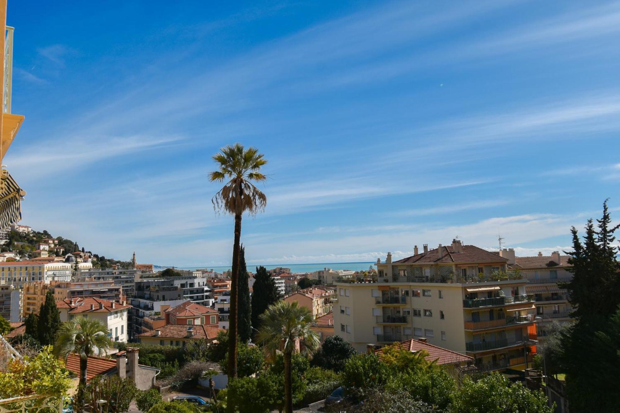 Le Montfleuri- Centre-Ville - Parking Prive - Vue Mer Menton Bagian luar foto